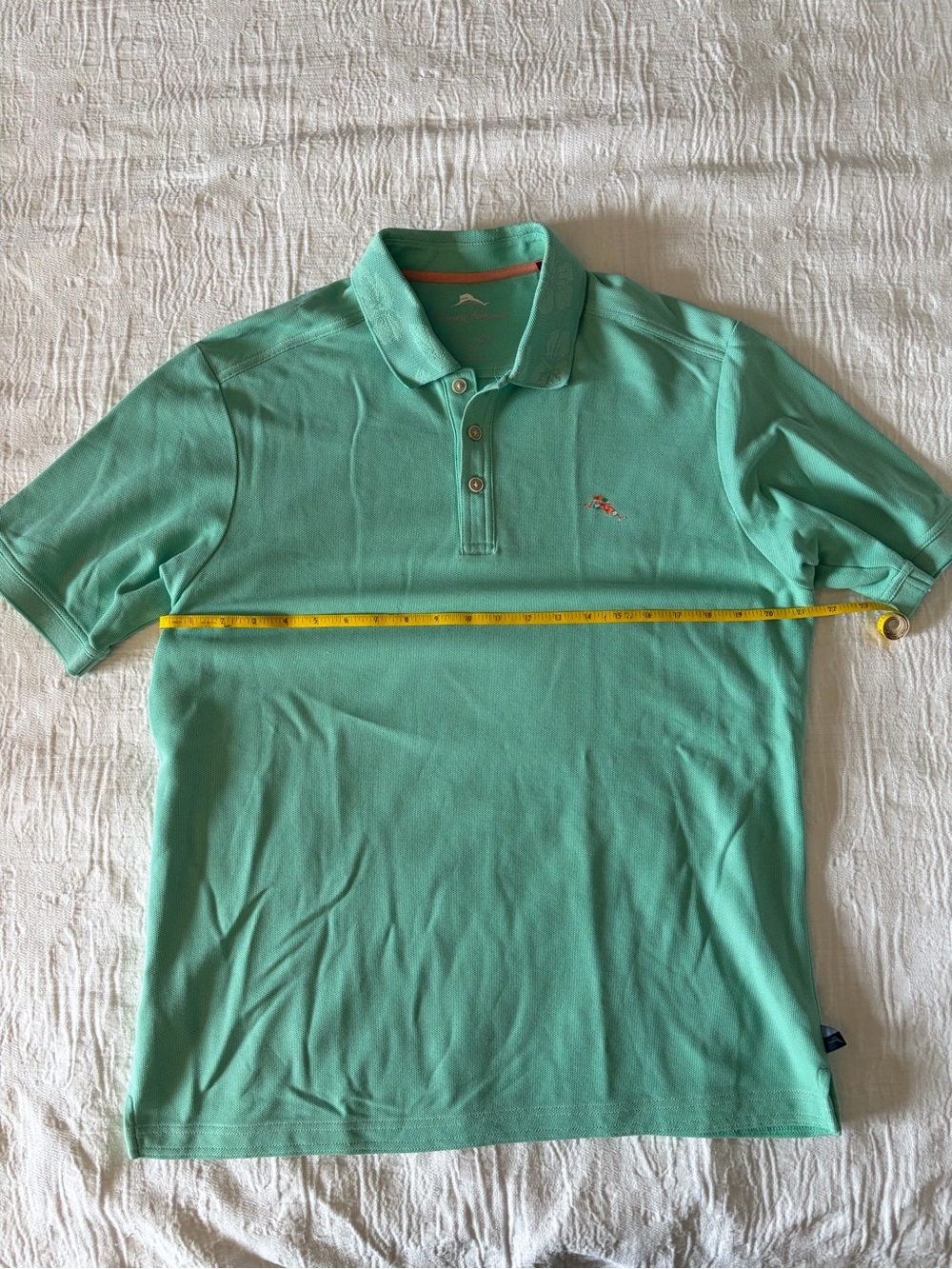 Tommy Bahama Seafoam Green Polo